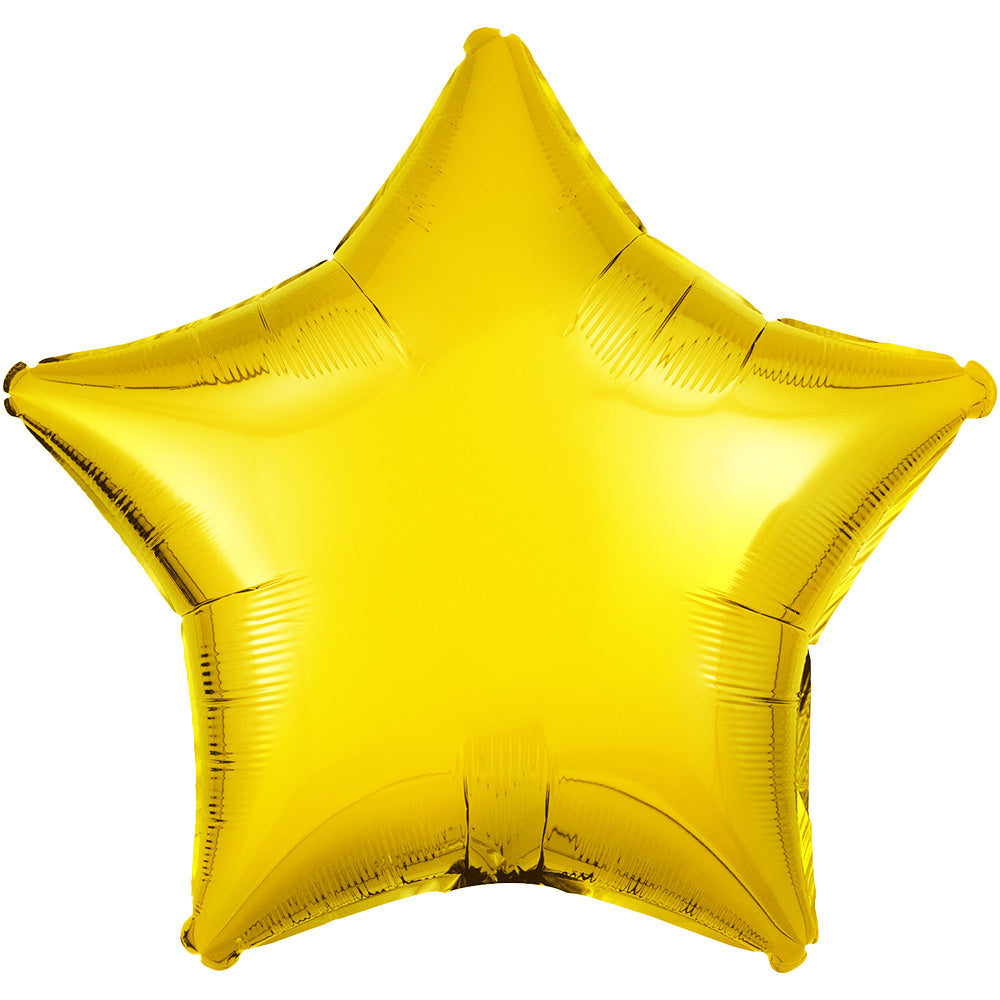 19 inch STAR - METALLIC YELLOW
