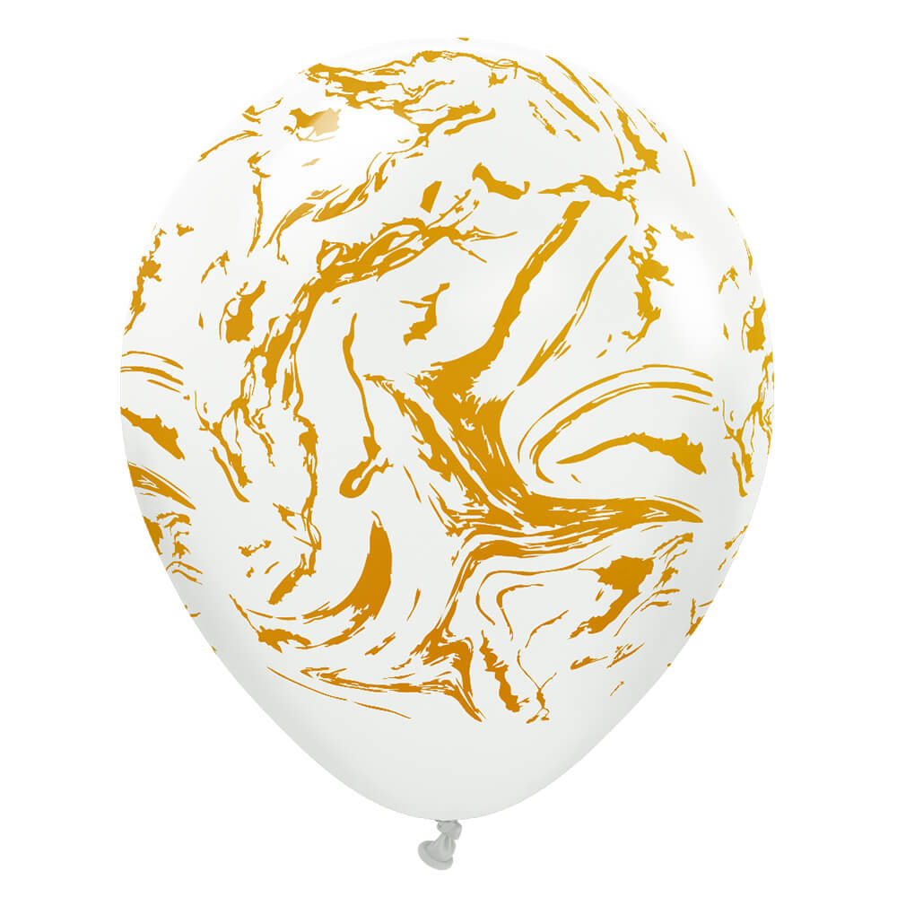 12 inch KALISAN SPACE NEBULA - WHITE W/ GOLD INK