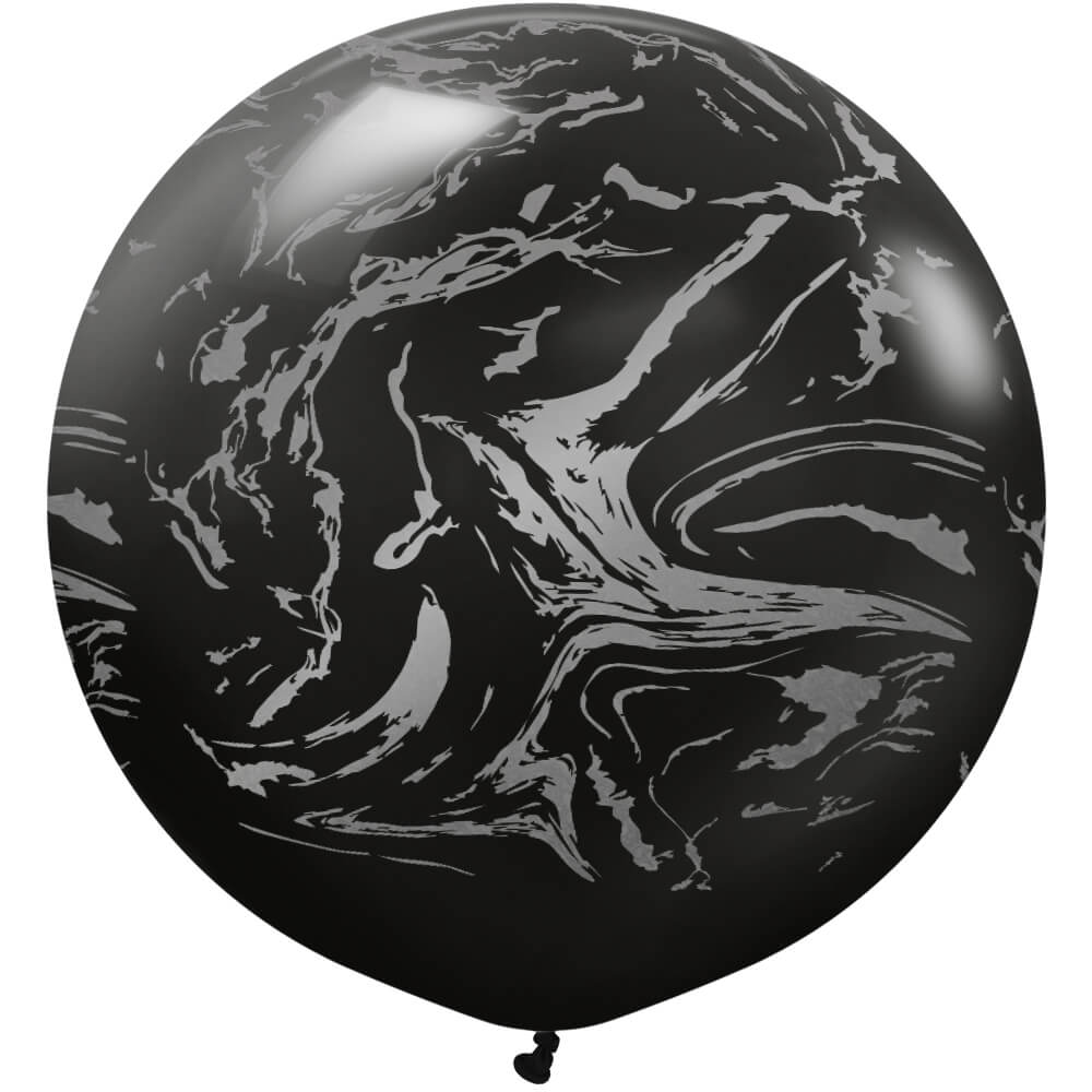 24 inch KALISAN SPACE NEBULA - BLACK W/ SILVER INK