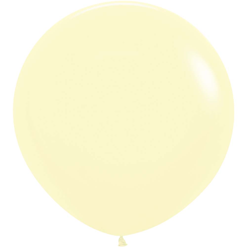 36 inch SEMPERTEX PASTEL MATTE YELLOW