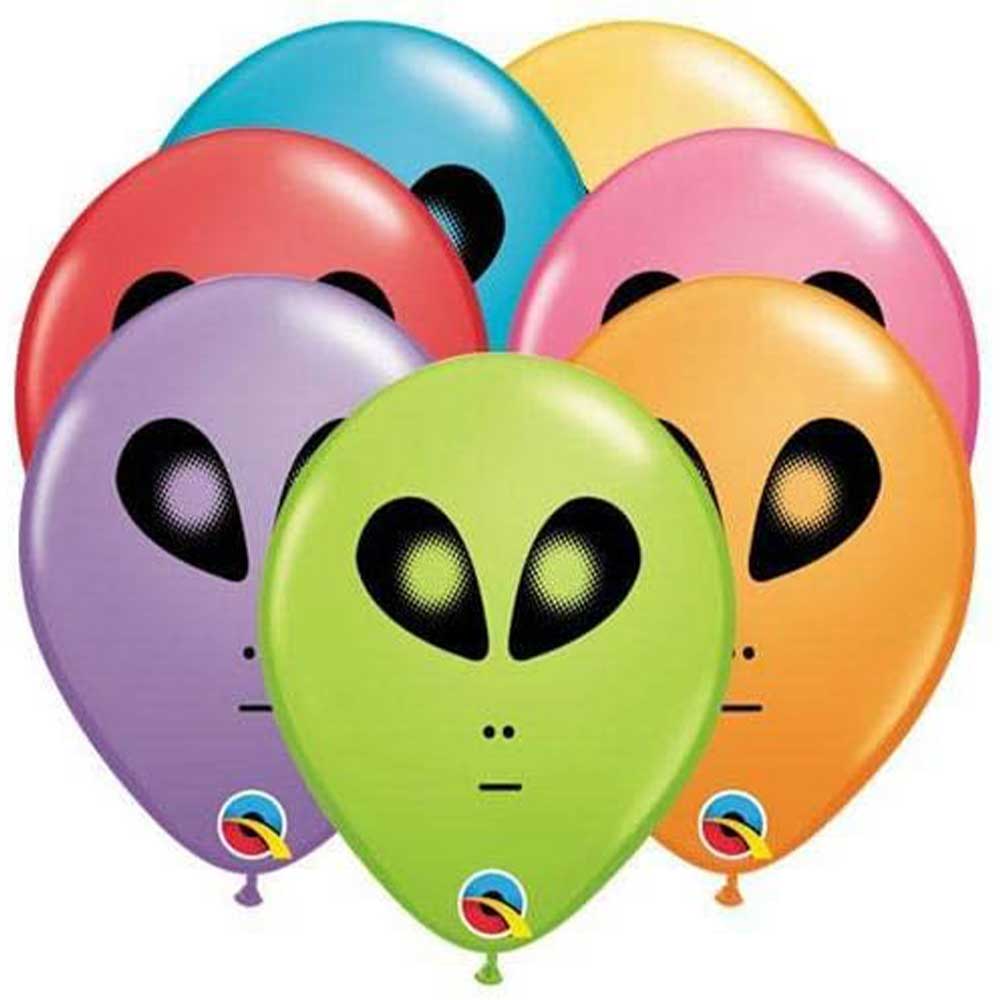5 inch SPACE ALIEN - FESTIVE ASSORTMENT